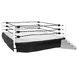 Black Barbed Wire War Ring Ropes for WWE Wrestling Action Figure Rings - 1 of 2