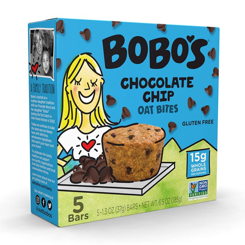 Bobo&#39;s Original with Chocolate Chips Bites - 6.5oz, 1 of 13