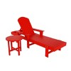 WestinTrends Dylan 2 Piece Adirondack Reclining Chaise Lounge With Arms - 4 of 4