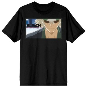 Bleach 1000 Year Blood War Kisuke Urahara Crew Neck Short Sleeve Adult Black T-shirt - 1 of 3