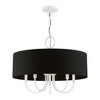 Livex Lighting Huntington 5 - Light Pendant in  White - 2 of 4