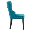 WestinTrends  Velvet Upholstered Tufted Dining Chairs (Set of 4) - 4 of 4