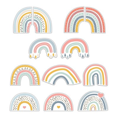 Carson Dellosa Education We Belong Rainbow Fun Cut-outs, 36 Per Pack, 3 ...