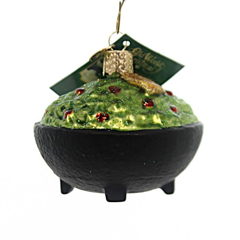 Old World Christmas 2 25 Guacamole Ornament Fruit Dip Mexico Tree Ornaments Target