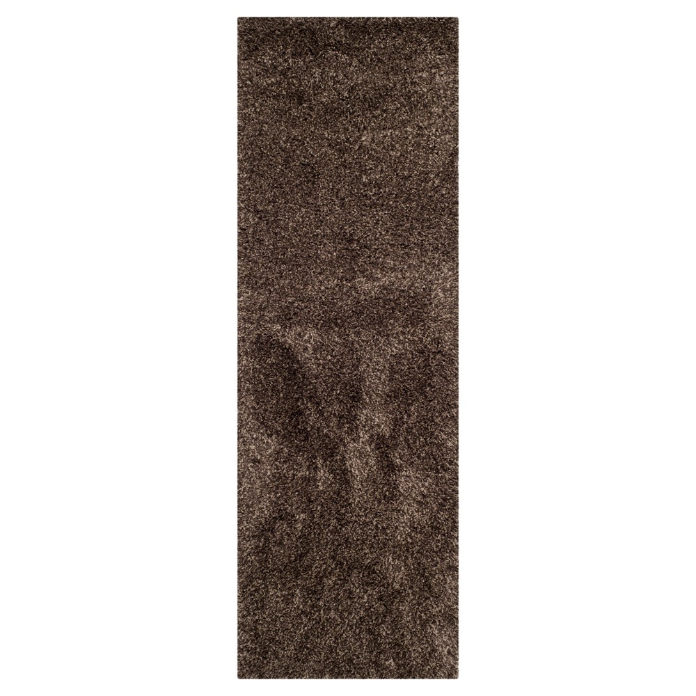 2'3inx8' Runner Quincy Rug Mushroom - Safavieh