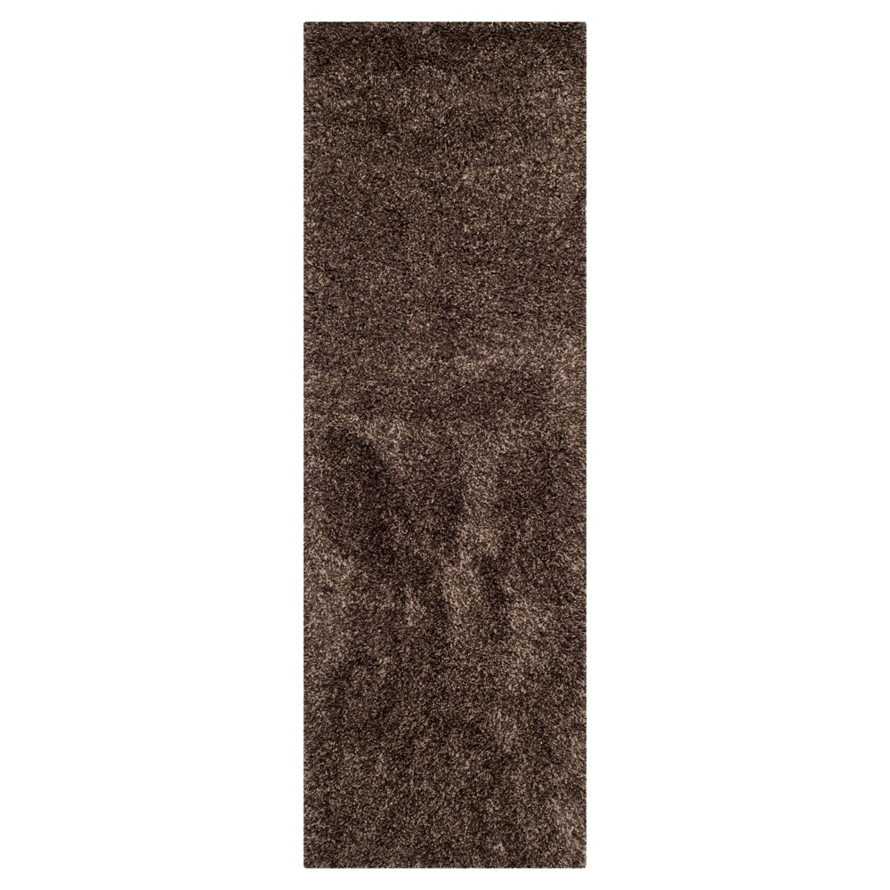 2'3inx11' Quincy Rug Mushroom - Safavieh