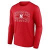 NCAA Nebraska Cornhuskers Men's Long Sleeve T-Shirt - 2 of 3