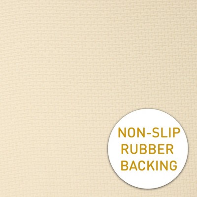 Mirage Wine and White Memory Foam Hexagonal Chair Pads, 16" x 16", 6 Pack