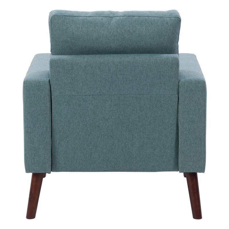 Elwood Tufted Accent Chair Light Green - CorLiving, 5 of 10