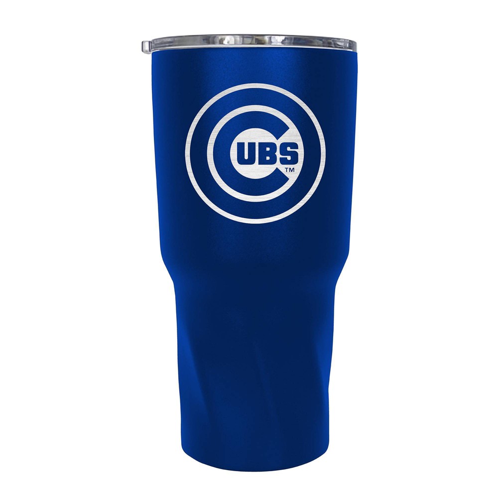 Photos - Glass MLB Chicago Cubs 30oz Stainless Steel Travel Tumbler