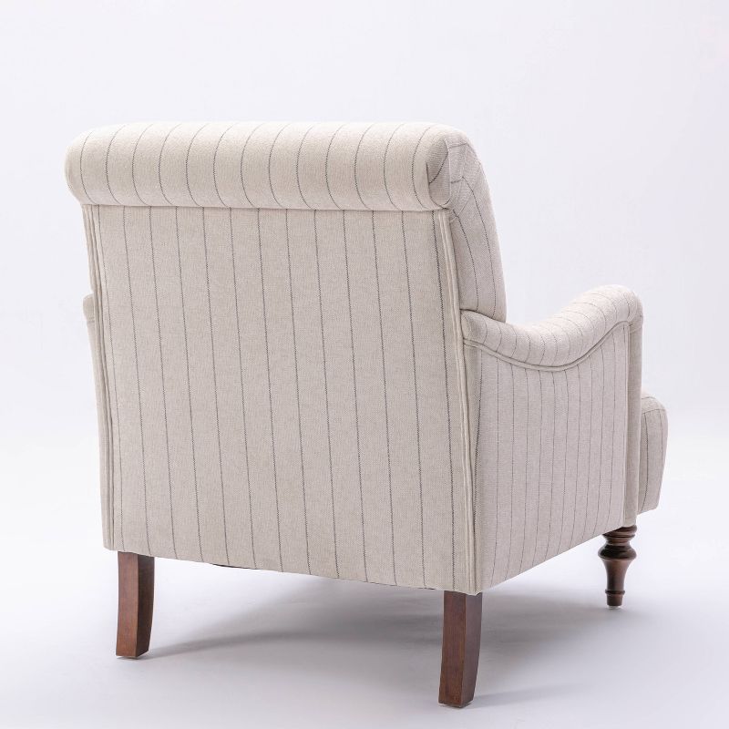 Comfort Pointe Seville Striped Arm Chair Sea Oat, 5 of 11