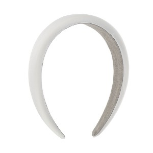 Unique Bargains Women's Classic Satin Sponge Headband 6.3"x5.91" 1 Pc - 1 of 4
