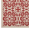 Modway Ariana Vintage Floral Trellis 4x6 Indoor and Outdoor Area Rug – Low Pile Patio Carpet with Classic Bohemian Pattern - 4 of 4