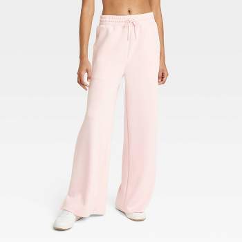 PIMOXV Wide Leg Pants for Women High Waist Solid Color with Strappy Flare Leg  Pants All In Motion Womens Activewear Pants 
