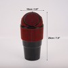 Unique Bargains Car Trash Can Rhinestones Portable Car Cup Holder Trash Bin 1 Pcs - 4 of 4