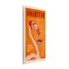 Stupell Industries Vintage Amaretto Flamingo Wall Plaque Art - 3 of 4