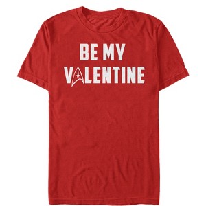 Men's Star Trek Be My Starfleet Valentine T-Shirt - 1 of 4