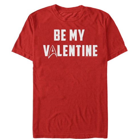 Men's Star Trek Be My Starfleet Valentine T-Shirt - image 1 of 4