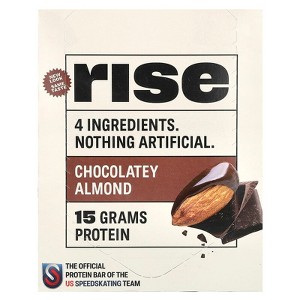 Rise Bar Protein Bar Chocolatey Almond 12 Bars 2.1 oz - 1 of 3