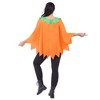 Joyfy Pumpkin Cape Halloween Costume for Adult  White Ghost Cape Costume for Halloween Dress Up Party - 3 of 4