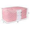 REGALWOVEN Fabric Organizing Bedroom Comforter Closet Moving Storage Bags - 2 of 4