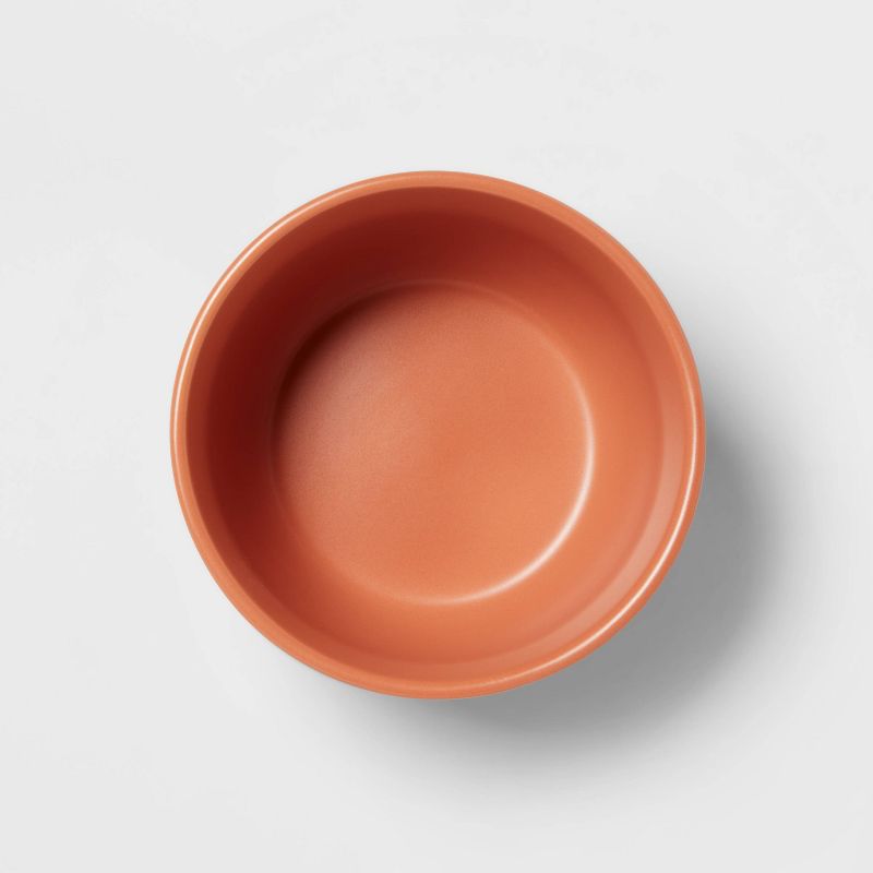 27oz Stoneware Avesta Cereal Bowl Rust - Threshold&#8482;, 3 of 4