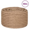 vidaXL Rope 100% Jute 0.8" 1968.5" - 2 of 4