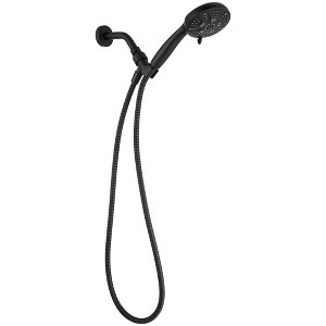 Wall Mount Handheld Shower Head 1.8 GPM Extra Long Stainless Steel Hose and Adjustable Bracket - 1 of 4