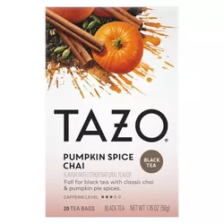 Tazo Chai Pumpkin Spice Tea - 20ct