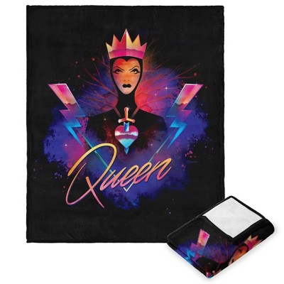Disney Villains Queen Heart Silk Touch Throw Blanket 50x60 Inches