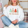 Simply Sage Market Women's Garment Dyed Graphic Sweatshirt Tis The Season Trees Grunge - 2 of 2