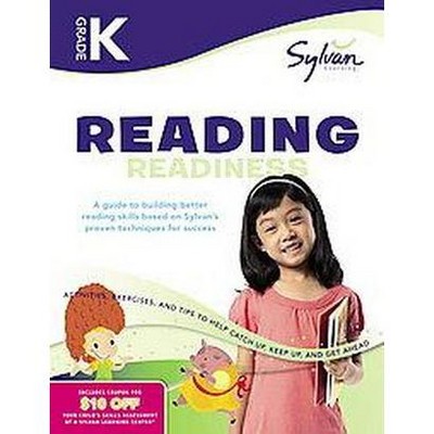 Kindergarten Reading Readiness ( Sylvan Learning) (Workbook) (Paperback) by Sylvan Learning Publishing