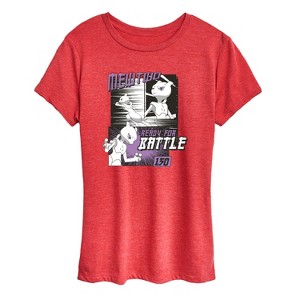 Women's - Pokémon - Mewtwo Ready For Battle Short Sleeve Graphic T-Shirt - 1 of 4