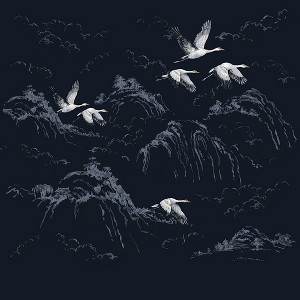 Laura Ashley Animalia Midnight Mural - 1 of 4