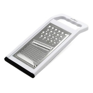 Chef Craft Non-Skid Stainless Steel Blade Flat Coarse / Fine Grater & Slicer - 1 of 4