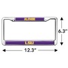 LSU Alumni Logo Full Size Standard License Plate Metal Frame - 4 of 4