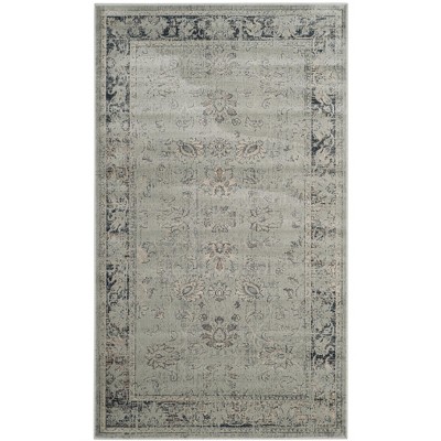 Vintage VTG117 Power Loomed Indoor Skid-Resistant Rugs - Safavieh
