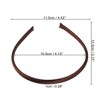 Unique Bargains Women's Classic Elegant Fabric Fine Hairband 5.31"x4.53" 1 Pc - 3 of 4