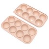 Unique Bargains Ice Tray 8-Cavity Sphere Ice Mould with Lid Round Hand Wash Only Silicone 8.86"x4.72"x1.89" 1 Pc - 3 of 3