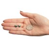 Disney Womens Minnie Mouse Birthstone Stud Earrings - 3 of 4