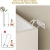 Shoe Cabinet with 3 Rattan Doors, with Adjustable Shelves, 7-Tier Shoe Storage Cabinet for Entryway, Hallway, Living Room - 2 of 4