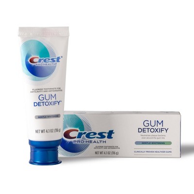 Crest Gum Detoxify Gentle Whitening Toothpaste - 4.1oz