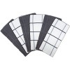 Sloppy Chef Premier Kitchen Towels (Pack of 6), 15x25, Windowpane Pattern, Cotton - 4 of 4