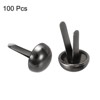 Unique Bargains Corrosion Resistance Light Weight Durable Arts and Crafts Brads 100 Pcs - 3 of 4