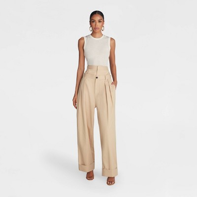 KBB by KAHLANA Women's Baggy Leg 'The Waist Curtain Trouser'