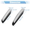 Unique Bargains Roof Rack Rail Cover End Protection Exterior Cover Shell Cap for Toyota RAV4 2013-2018 Silver Tone 1 Set - 3 of 4