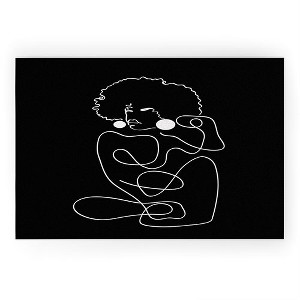 Domonique Brown Matisse Noir No 2 Welcome Mat - Society6 - 1 of 2