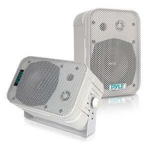 Pyle 5.25" 400W 2-Way Indoor/Outdoor Waterproof Mounted Theater Speakers, Pair - 1 of 4