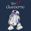 Men's Star Wars Valentine's Day You R2 Awesome Long Sleeve Shirt - 2 of 4