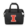 NCAA Illinois Fighting Illini On The Go Lunch Cooler - Black - 2 of 3